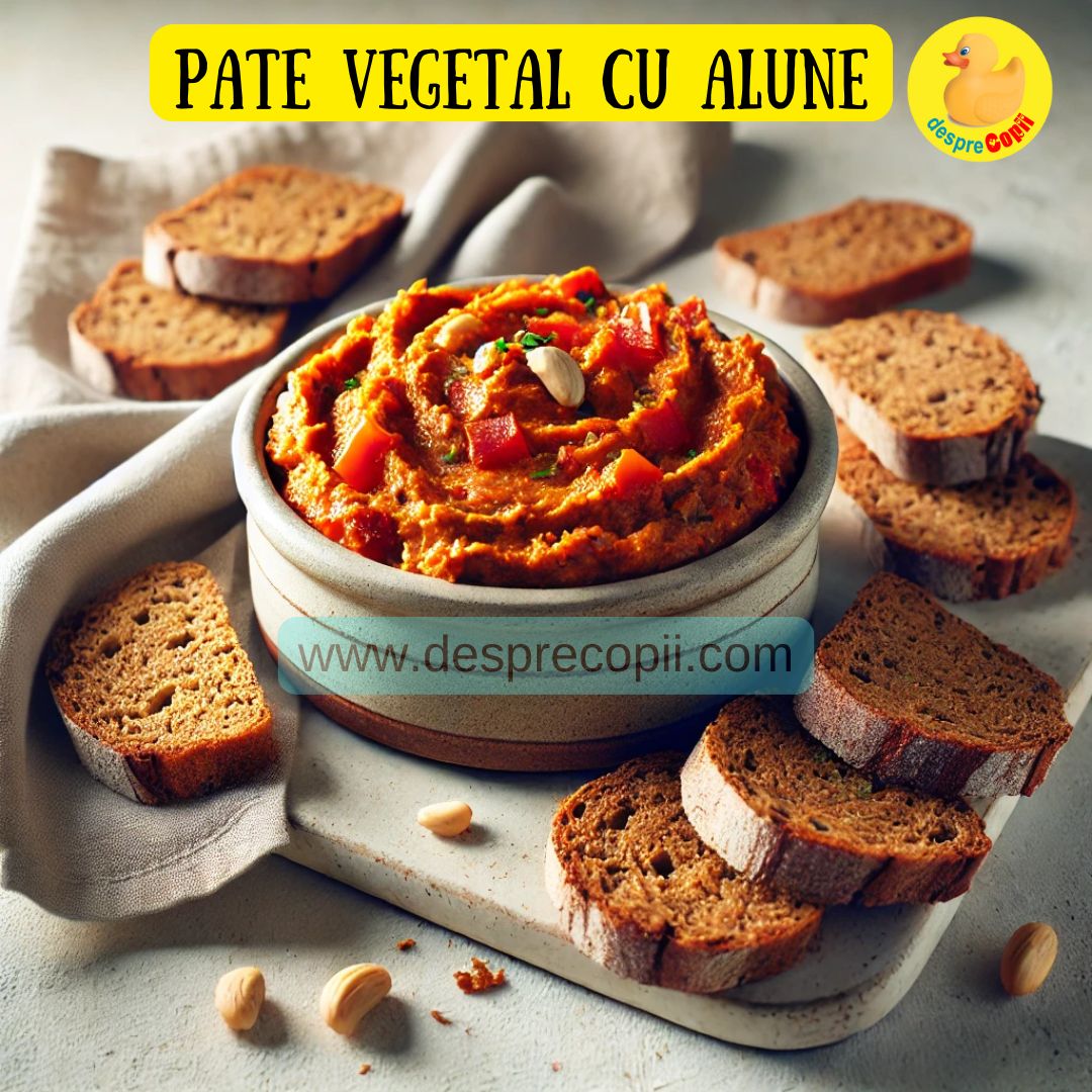 pate vegetal cu alune